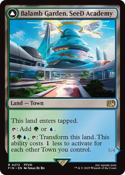 Balamb Garden, SeeD Academy (Universes Beyond: FINAL FANTASY) Near Mint Foil