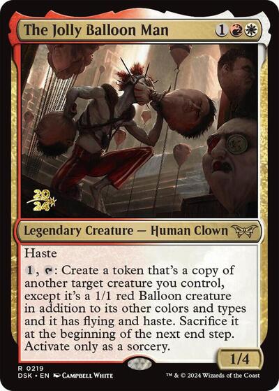 The Jolly Balloon Man (Promos: Prerelease Cards) Light Play Foil