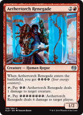 Aethertorch Renegade (Kaladesh) Light Play