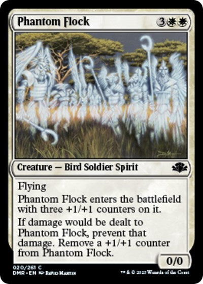 Phantom Flock (Dominaria Remastered) Near Mint Foil