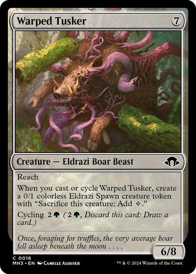 Warped Tusker (Modern Horizons 3) Near Mint