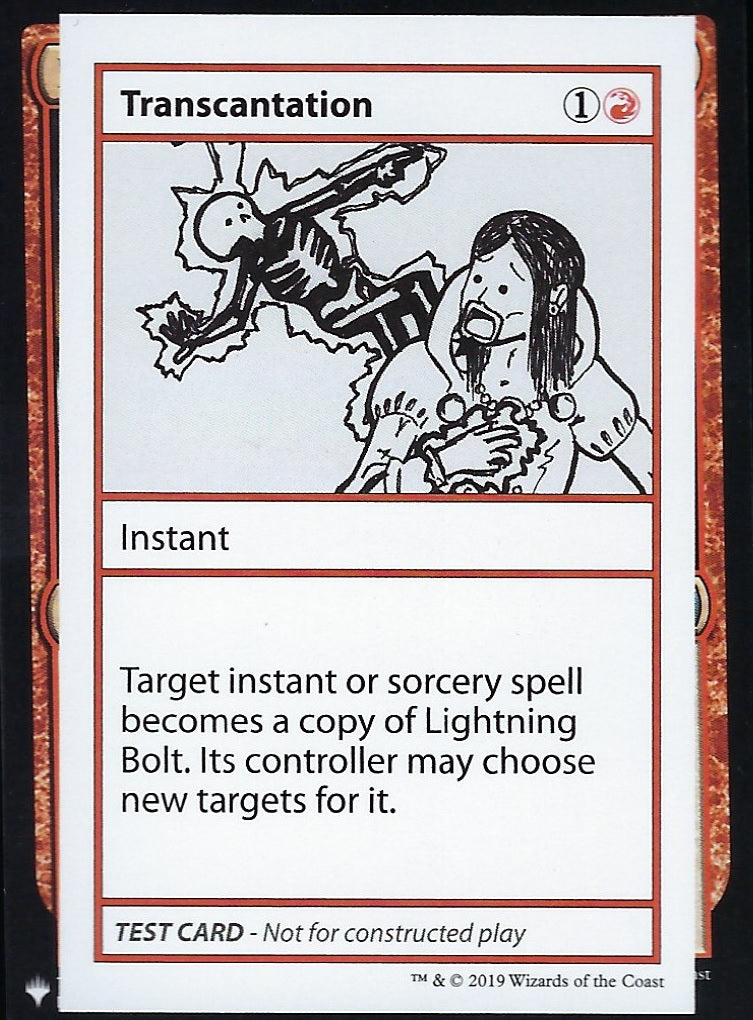 Transcantation (Mystery Booster Test Print) Near Mint
