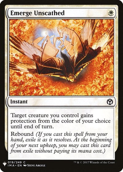 Emerge Unscathed (Mystery Booster) Light Play