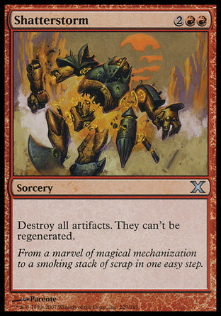 Shatterstorm (10th Edition) Light Play