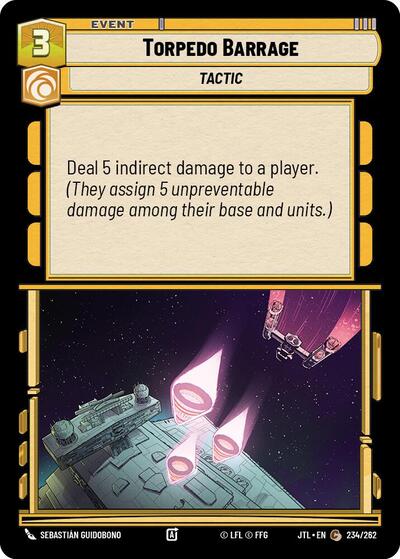 Torpedo Barrage (Jump to Lightspeed) Near Mint