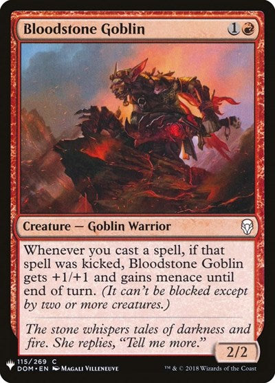Bloodstone Goblin (Mystery Booster) Near Mint