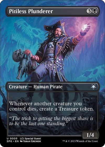 Pitiless Plunderer (Borderless) (Special Guests) Near Mint