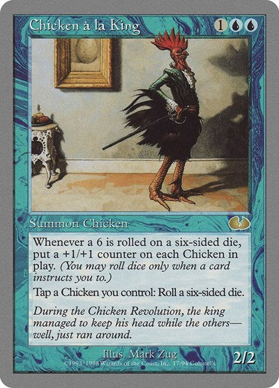 Chicken a la King (Unglued) Medium Play
