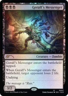 Geralf's Messenger (Secret Lair) Light Play