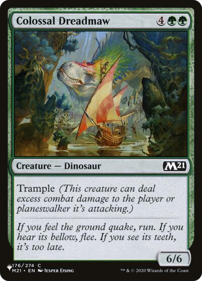 Colossal Dreadmaw (M21) (The List) Near Mint