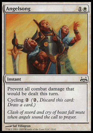 Angelsong (Duel Decks: Divine vs Demonic) Medium Play