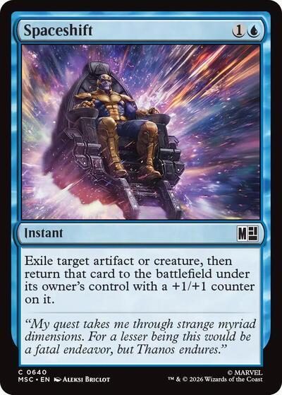 Spaceshift (Commander: Marvel Super Heroes) Near Mint