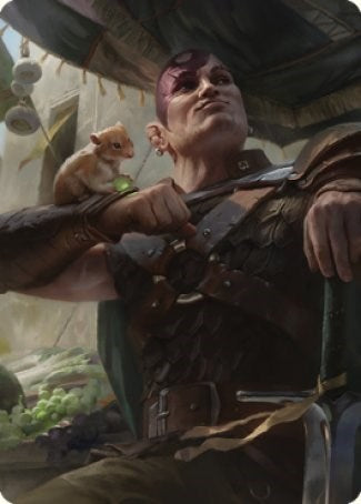 Minsc & Boo, Timeless Heroes Art Card (38/81) (Art Series: Commander Legends: Battle for Baldur's Gate) Near Mint