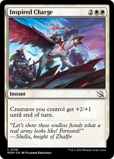 Inspired Charge (March of the Machine) Near Mint Foil