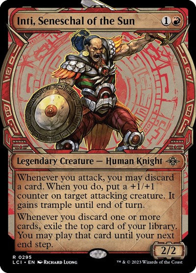 Inti, Seneschal of the Sun (Showcase) (The Lost Caverns of Ixalan) Near Mint