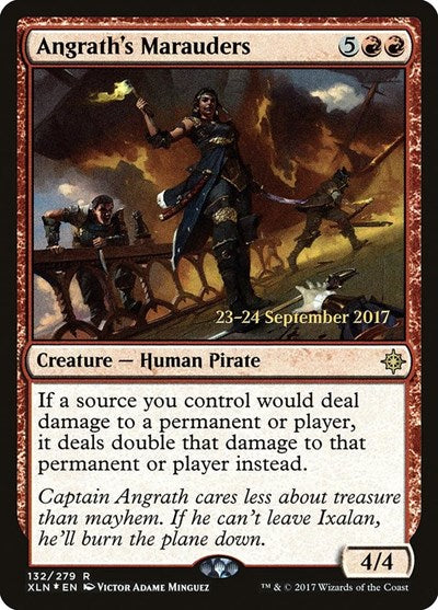 Angrath's Marauders (Promos: Prerelease Cards) Medium Play Foil
