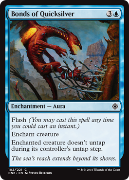 Bonds of Quicksilver (Conspiracy: Take the Crown) Near Mint Foil
