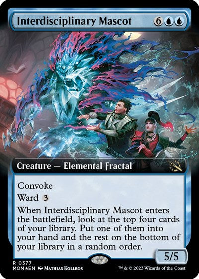 Interdisciplinary Mascot (Extended Art) (March of the Machine) Near Mint