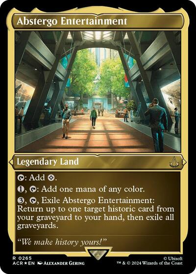 Abstergo Entertainment  Foil Etched|1|0|0.00