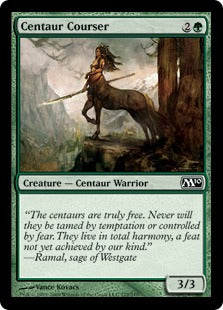 Centaur Courser (Magic 2010 Core Set) Light Play