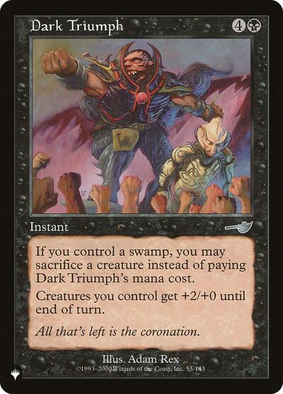 Dark Triumph (The List) Medium Play