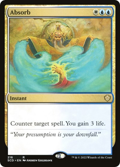 Absorb (Commander 2022 Starter Decks) Near Mint