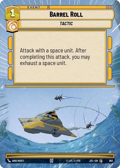 Barrel Roll (Hyperspace Foil) (Jump to Lightspeed) Near Mint Foil
