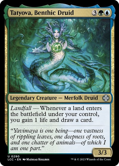 Tatyova, Benthic Druid (Commander: The Lost Caverns of Ixalan) Light Play