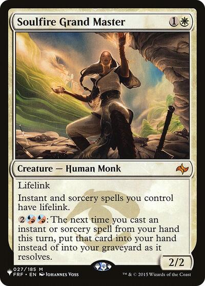 Soulfire Grand Master (The List) Light Play
