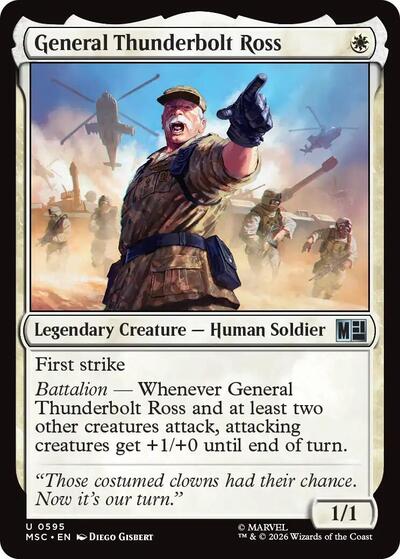 General Thunderbolt Ross|1|0|0.00