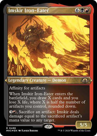 Imskir Iron-Eater (Foil Etched) (Modern Horizons 3) Near Mint Foil