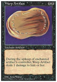 Warp Artifact (5th Edition) Light Play