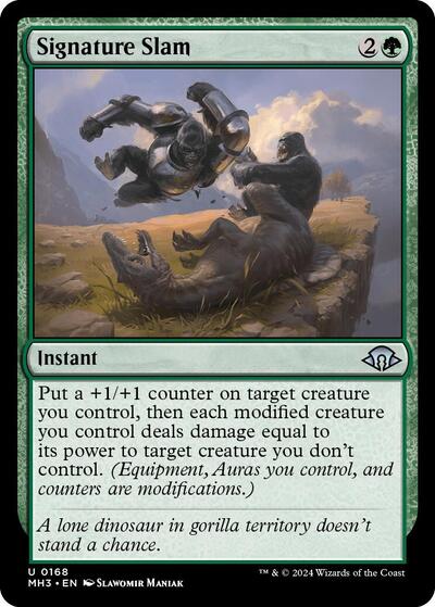 Signature Slam (Modern Horizons 3) Light Play Foil