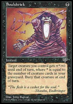 Soulshriek (Mirage) Near Mint
