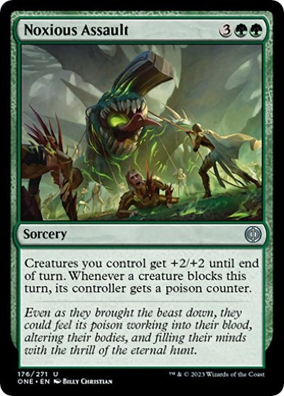 Noxious Assault (Phyrexia: All Will Be One) Near Mint Foil