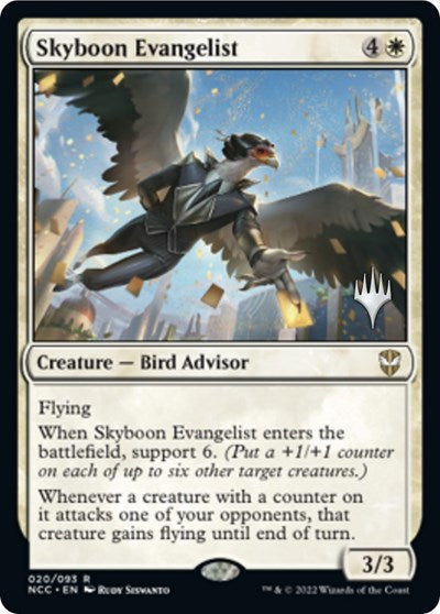 Skyboon Evangelist (Promo Pack: Streets of New Capenna) Near Mint Foil