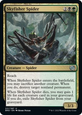 Skyfisher Spider (The Brothers' War) Light Play