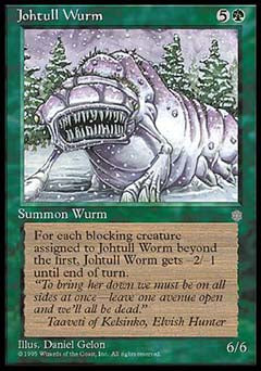 Johtull Wurm (Ice Age) Heavy Play