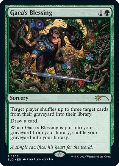 Gaea's Blessing (Secret Lair) Near Mint