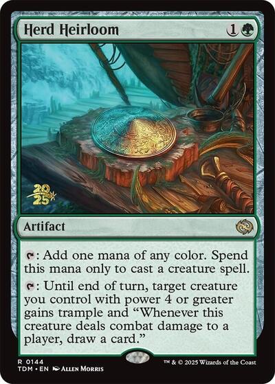 Herd Heirloom (Promos: Prerelease Cards) Light Play Foil
