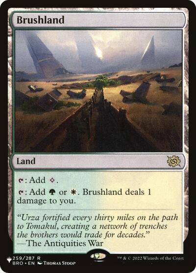 Brushland (The List) Near Mint