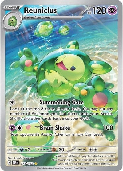 Reuniclus - 171 (SV05: Temporal Forces) Near Mint Holofoil