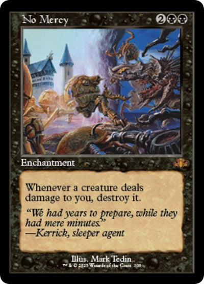 No Mercy (Retro Frame) (Dominaria Remastered) Near Mint Foil