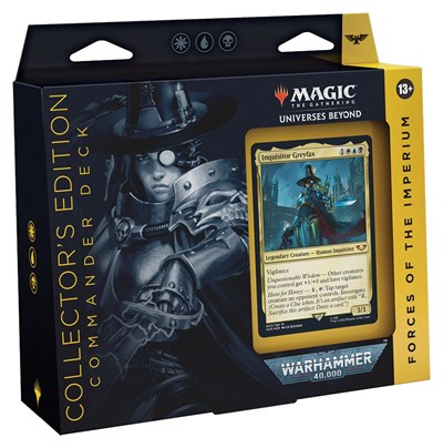 Universes Beyond: Warhammer 40,000 Forces of the Imperium Commander Deck (Collector's Edition)