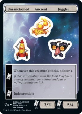Unsanctioned Ancient Juggler (Unfinity) Near Mint