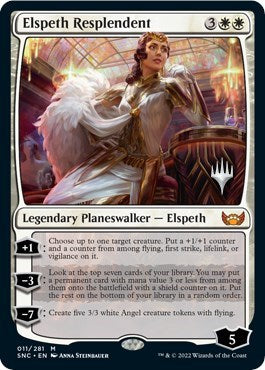 Elspeth Resplendent (Promo Pack: Streets of New Capenna) Light Play Foil