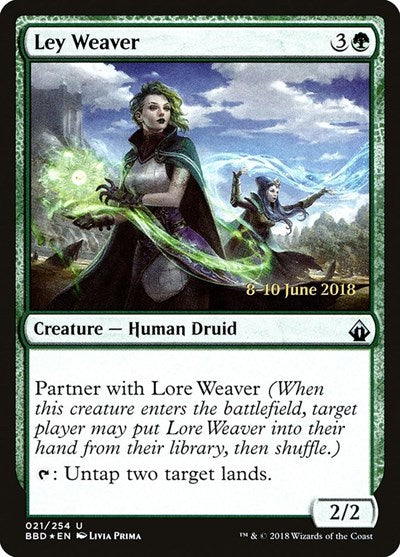 Ley Weaver (Promos: Launch Party and Release Event) Light Play Foil