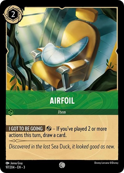 Airfoil (Into the Inklands) Near Mint Cold Foil