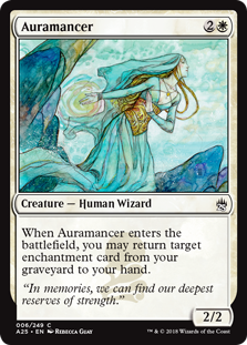 Auramancer (Masters 25) Near Mint Foil