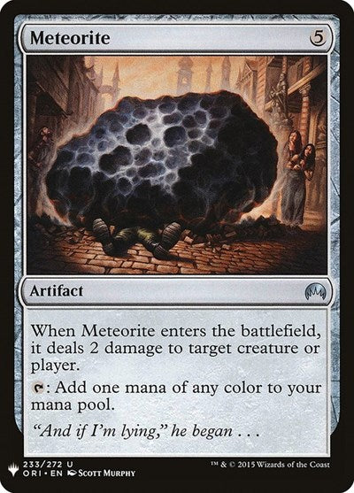 Meteorite (Mystery Booster) Near Mint